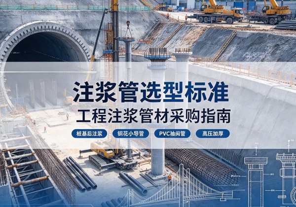 利辛注浆管选型标准